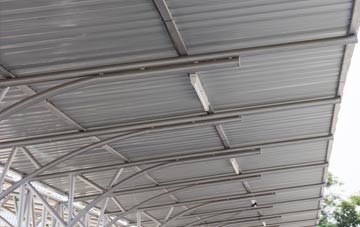 installing Potters Corner metal roofing